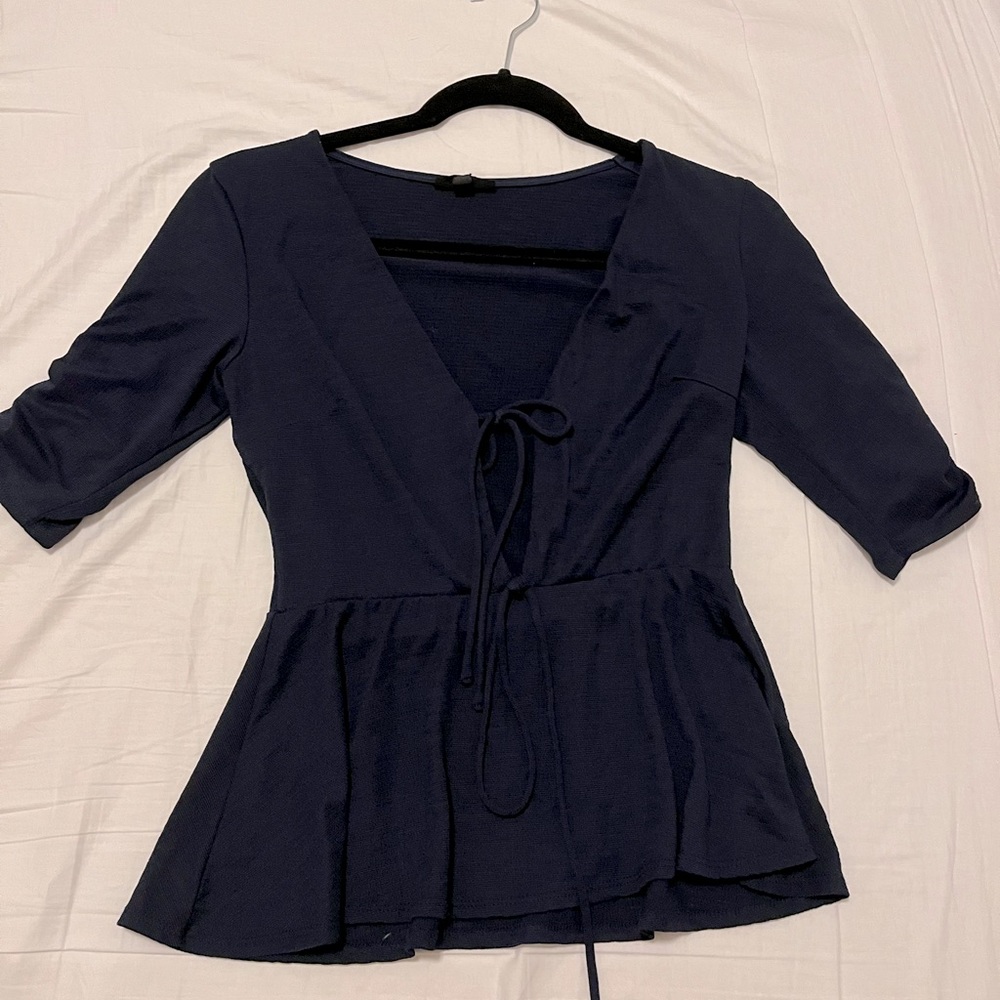 Topshop  Tie Top